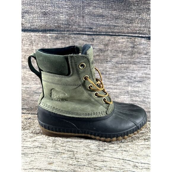 SOREL Rubber Boots Cheyenne II 2 Men’s Sz 8 NM2575-052 Waterproof Green - Picture 6 of 11
